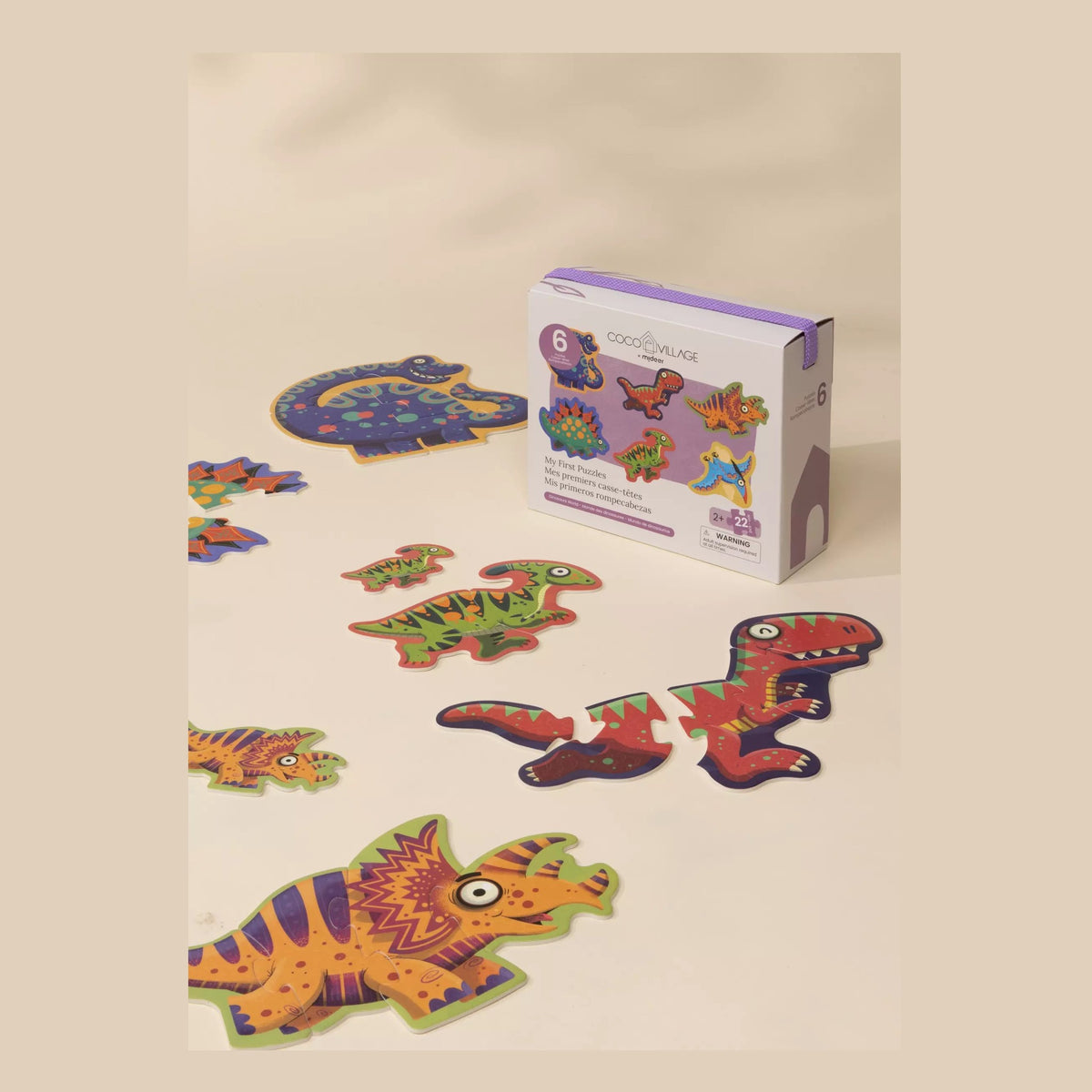 Coco Village My First Puzzles Dinosaurs World