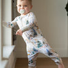 Holiday Winter City Zip Pajama
