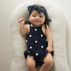 Emery Knit Ruffle Romper