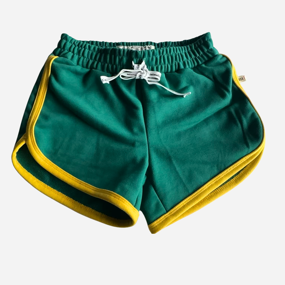 Green Track Shorts