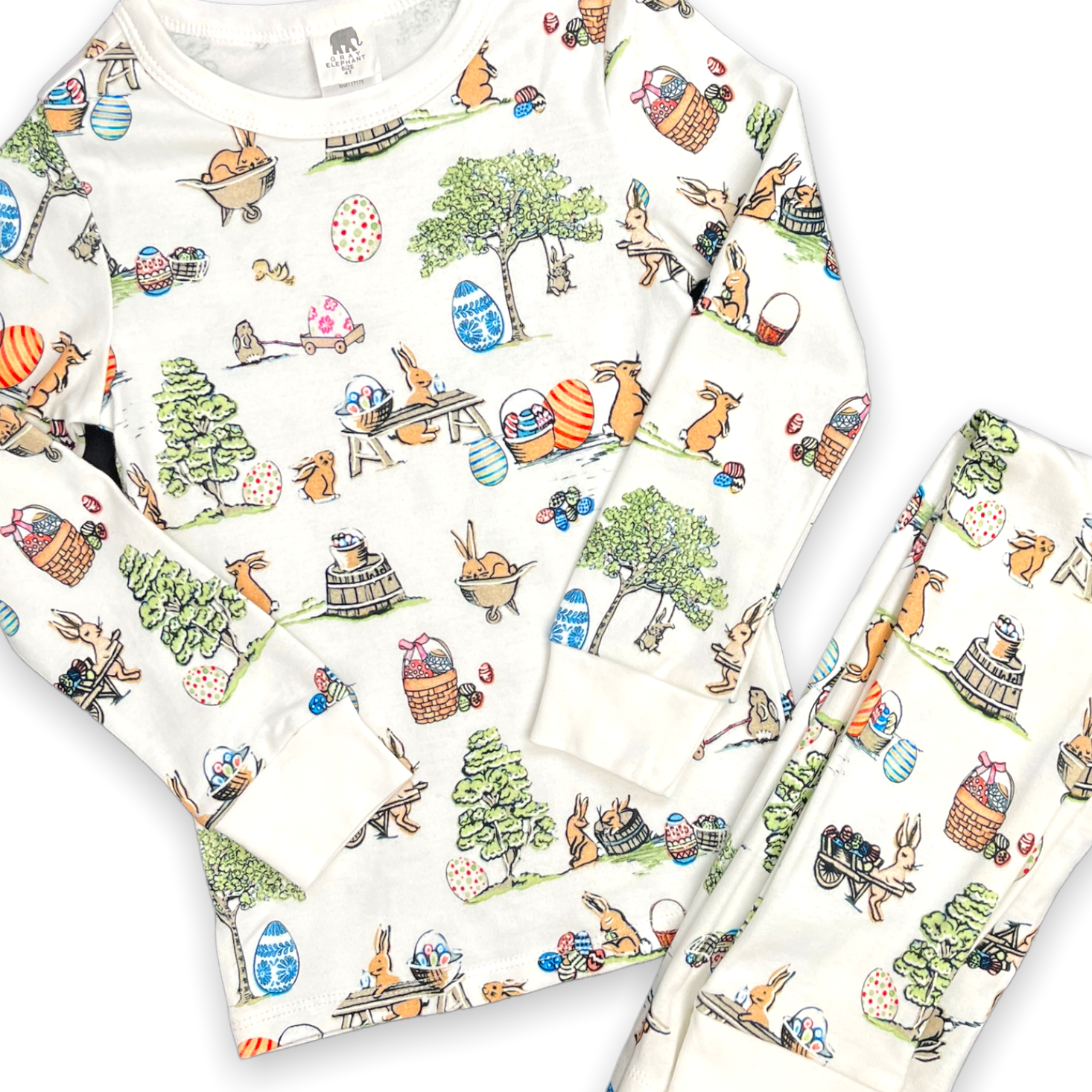 Egg Hunt Easter Pajama Set