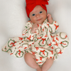Christmas Wreath Tiered Dress & Bloomer