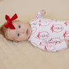 Nutcracker Bamboo Zip Romper Pajama