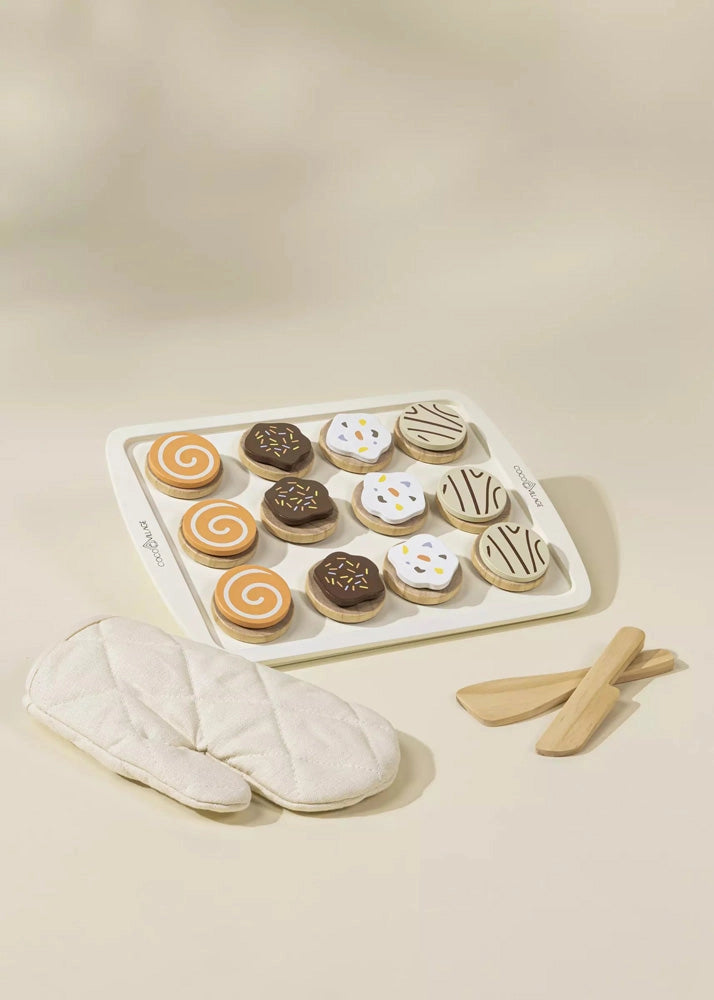 Kids Wooden Cookies Bake Set