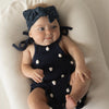 Emery Knit Ruffle Romper