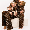 Espresso Polkadot matching family set