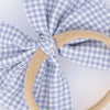 Blue Blizzard - Bow On Headband