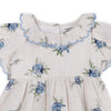 Katarina Floral Baby Dress + Bloomer (Linen Blend)