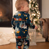 North Pole Express Convertible Zip Pajama