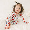 Berry Sweet Zip Baby Pajamas