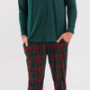 Holiday Heritage Plaid Men's Jogger - pockets