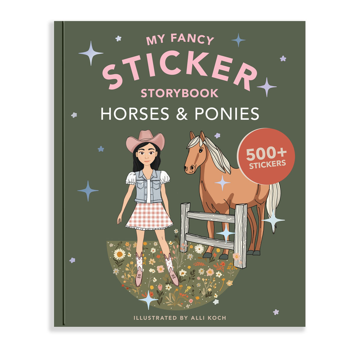 My Fancy Sticker Storybook: Horses & Ponies by Blue Star Press - cover