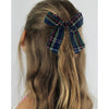 Plaid Hair Bow - Tilly