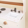 Play kitchen sink detail