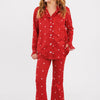 Ruby Polka Dot Kids Ruffle Flare Set