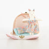 Floral Kitty Mini Suitcase Doll