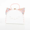 Floral Kitty Mini Suitcase Doll