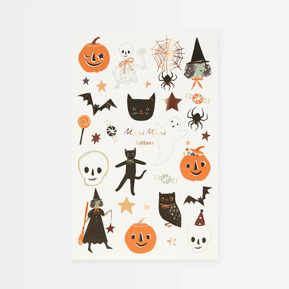 Halloween Temporary Tattoos