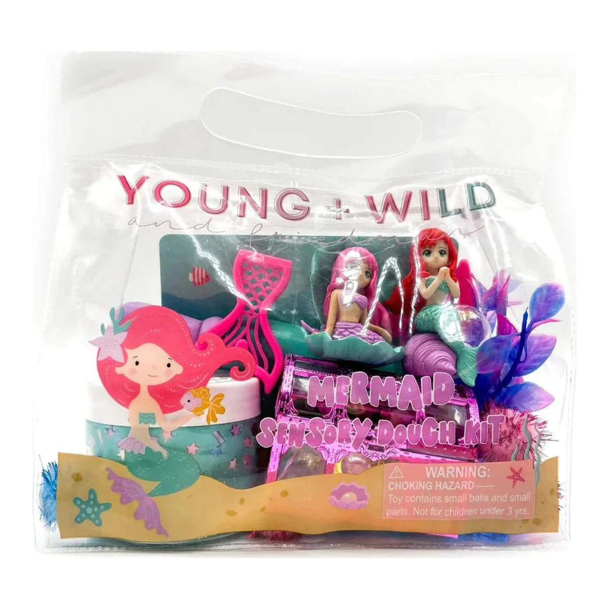 Young, Wild & Friedman Mermaid Sensory Dough Bag