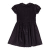 Mini Murphy Dress in Black - smocked back