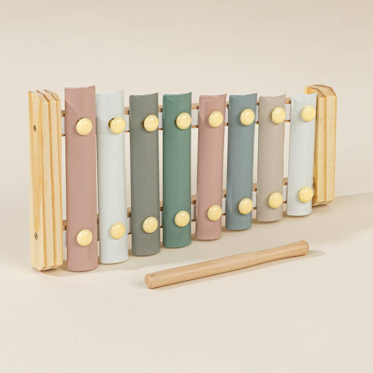 Pastel wooden xylophone