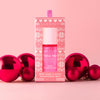 Pink Champagne Shimmer Mist gift box with ornaments