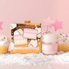 Vanilla Frosting lip scrub and balm ornament with cupcakes