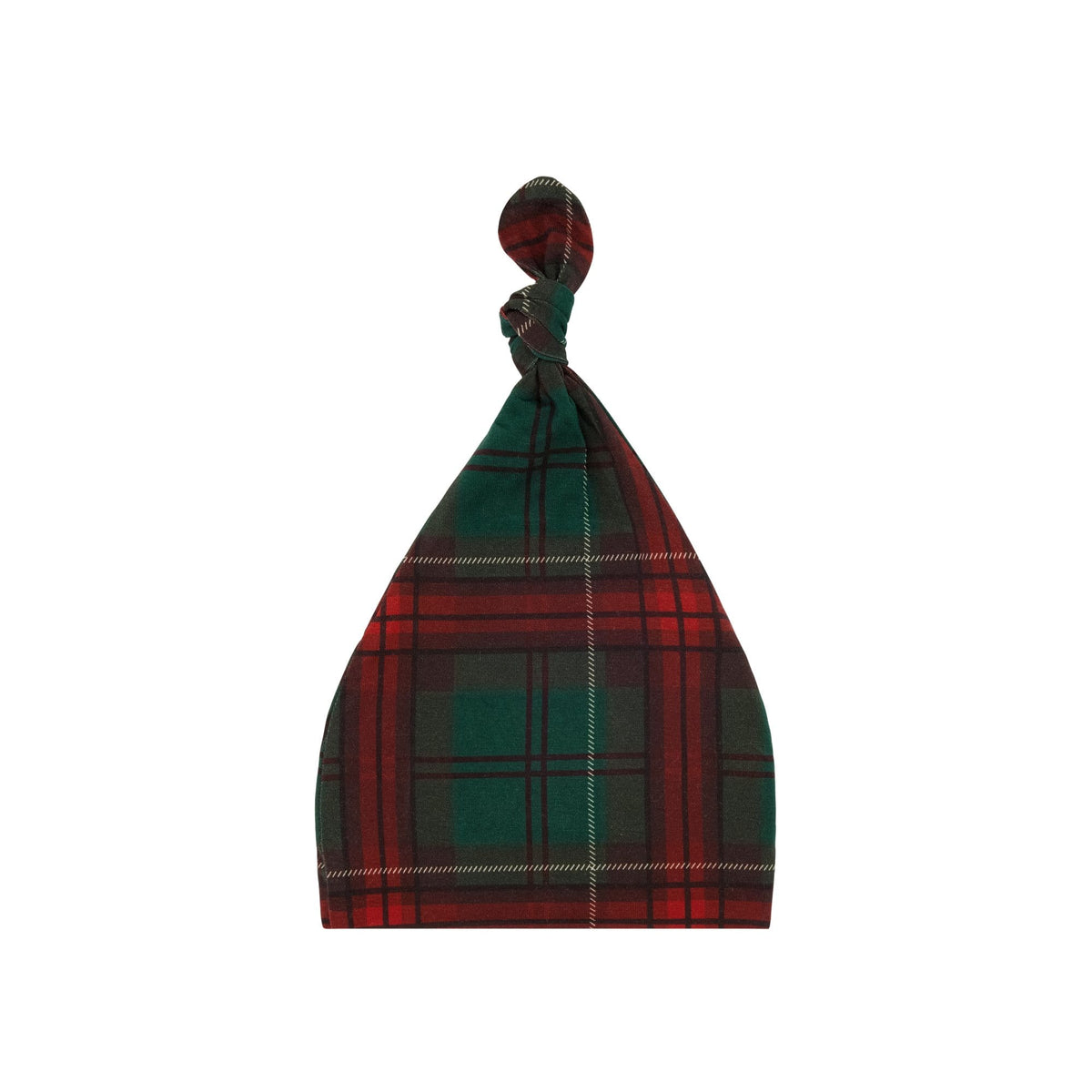 Holiday Heritage Plaid Newborn Hat