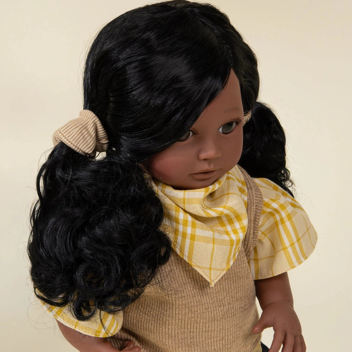 Olivia doll face close-up