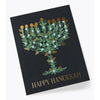 Laurel Menorah Card