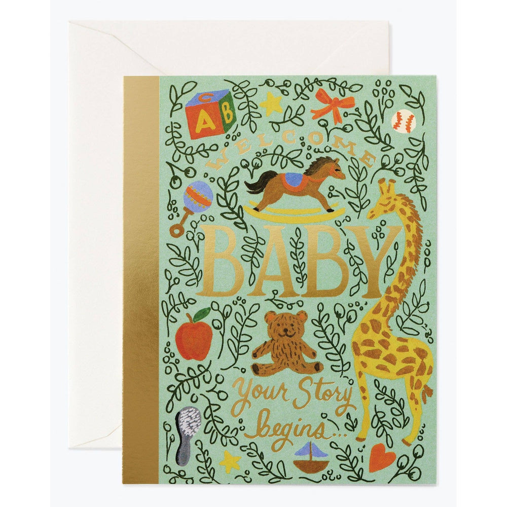 Storybook Baby Card