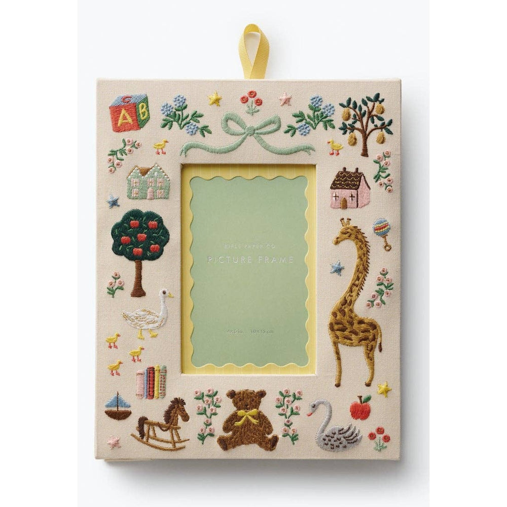 Storybook Embroidered Picture Frame