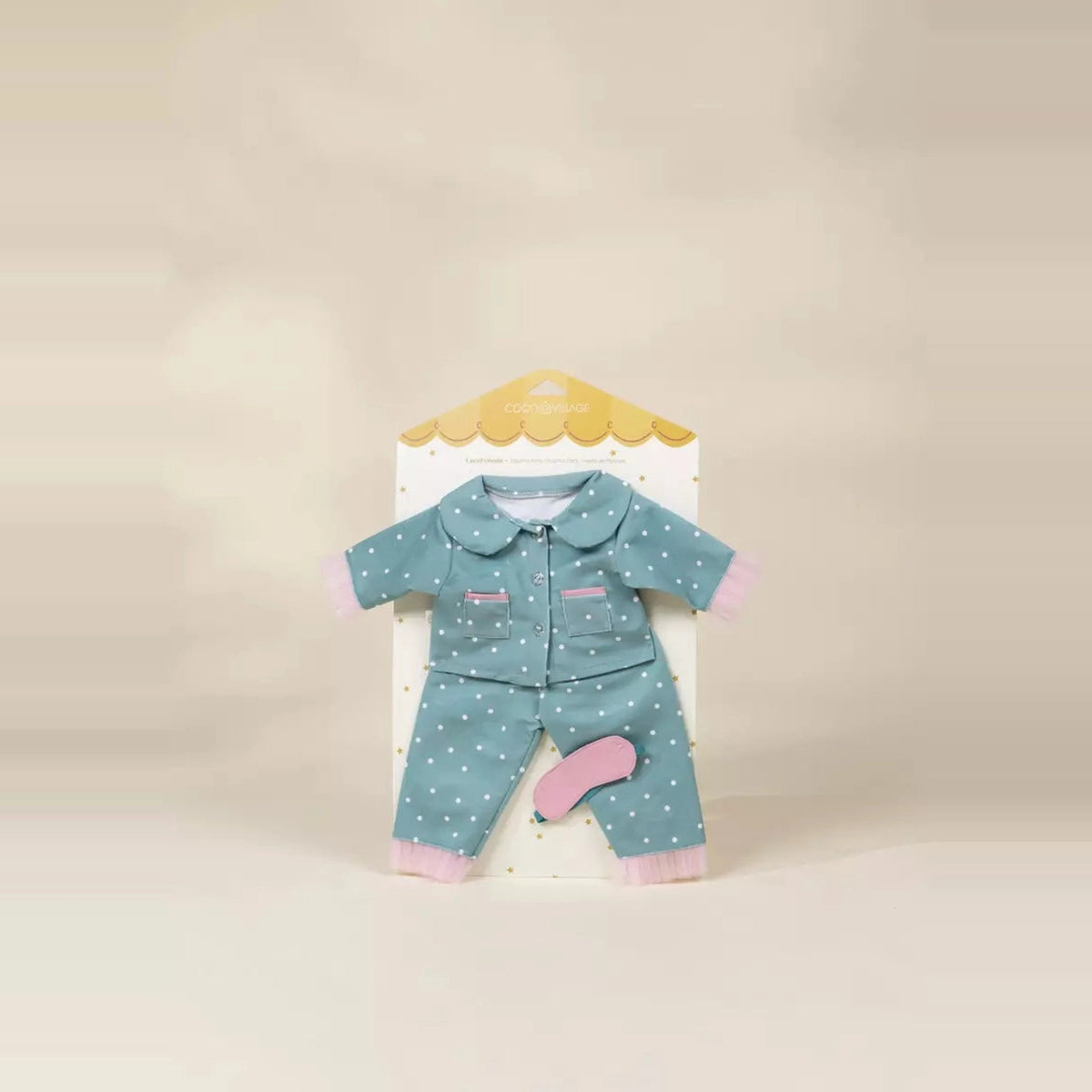 Pajama Party doll clothing set packaging