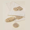 Wooden bread and crackers