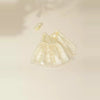 Pretty Princess doll gown laid flat