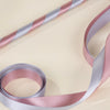 Satin ribbon close-up