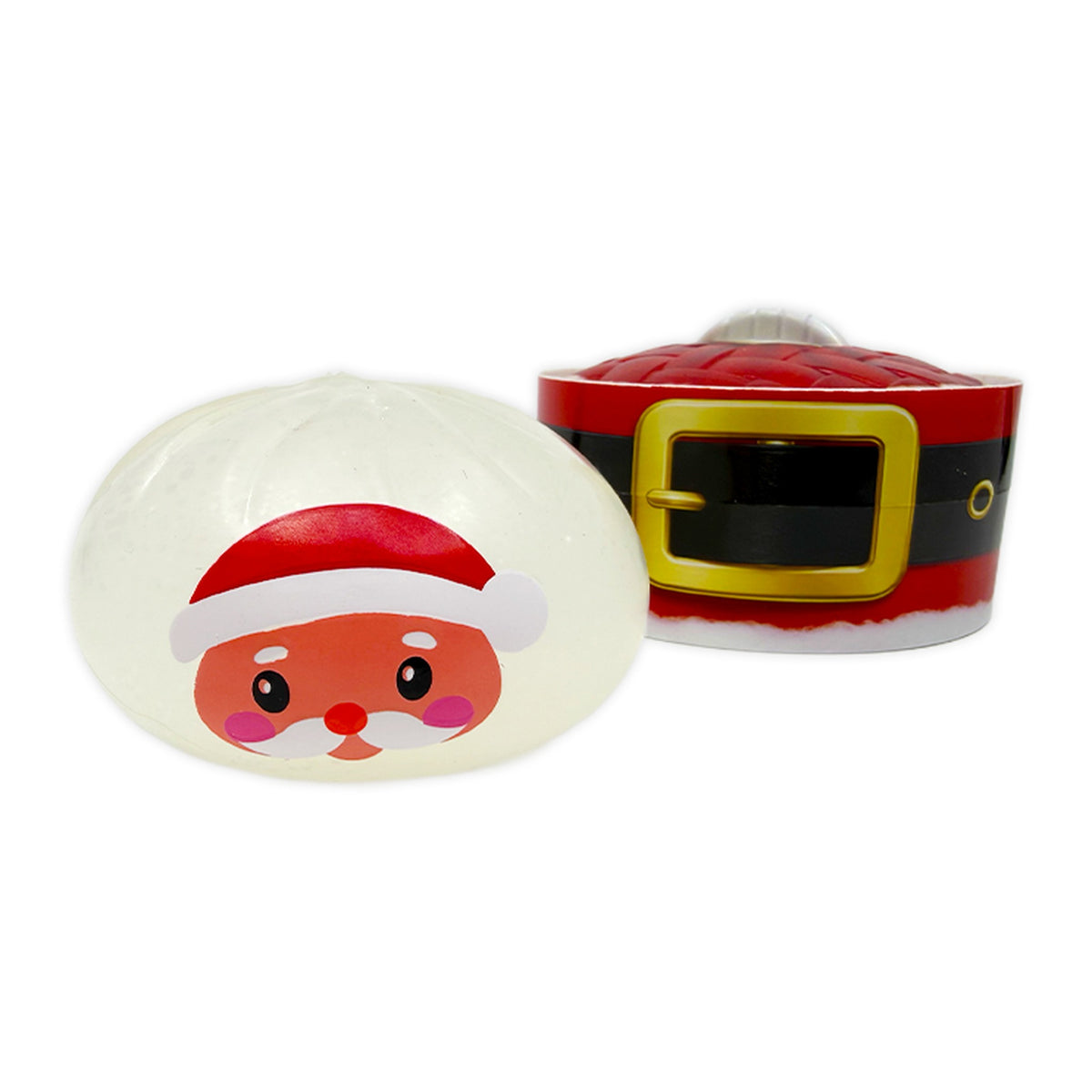 Fun Doh Merry Squishmas Dumpling Squishy - Santa