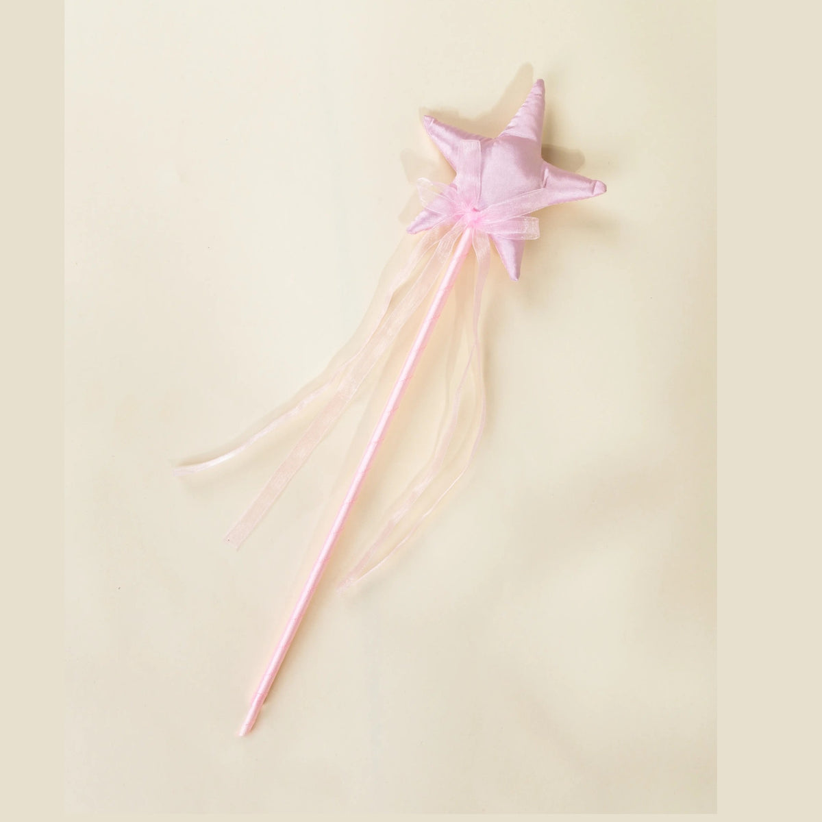 Coco Village Pink Star Wand with Ribbon