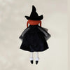 Witch plush toy back view