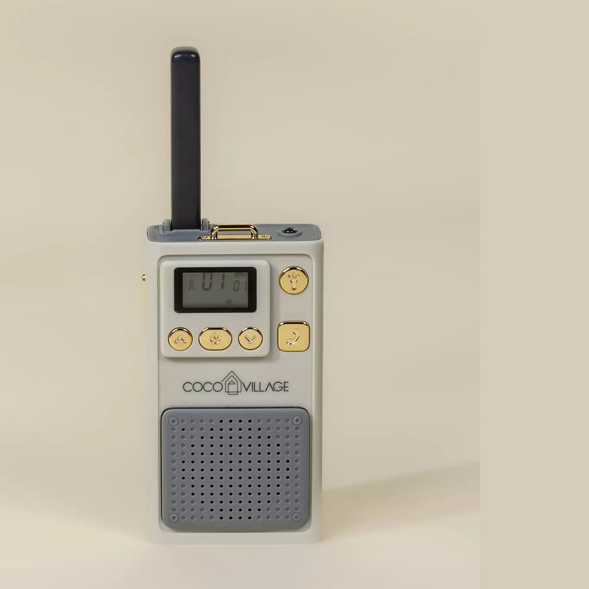Beige kids walkie talkie front view